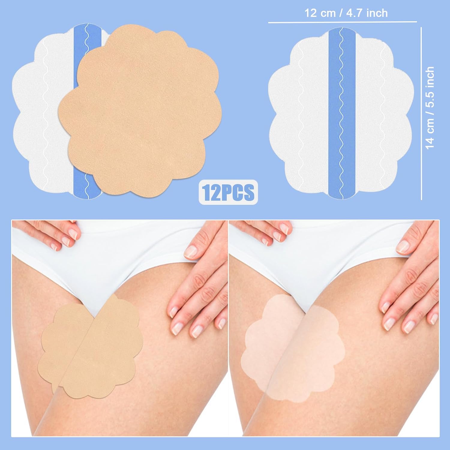 Patch-uri Anti-Frecare Invizibile + Culoarea pielii