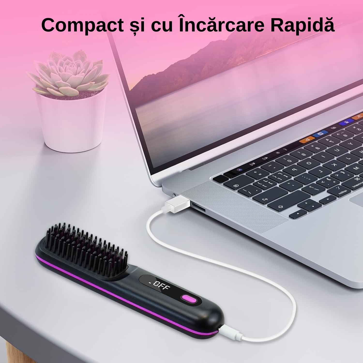 Perie Magică de Îndreptat Părul